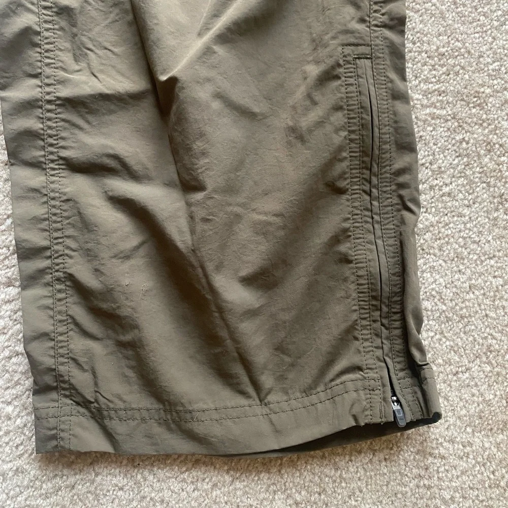 Eastern Mountain Sports Hiking Pants Mens 40x32 Khaki‎ Cargo Utility Belted